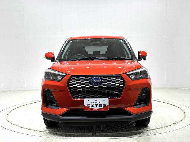 ロッキーＸ　ＨＥＶ　純正ナビゲーション　ドライブレコーダー　ＥＴＣ純正ナビ装着用アップグレードパック　電動パーキングブレーキ　オートブレーキホールド機能　オートライト　サイドエアバッグ　運転席シートリフター　チルトステアリング（広島県）の中古車