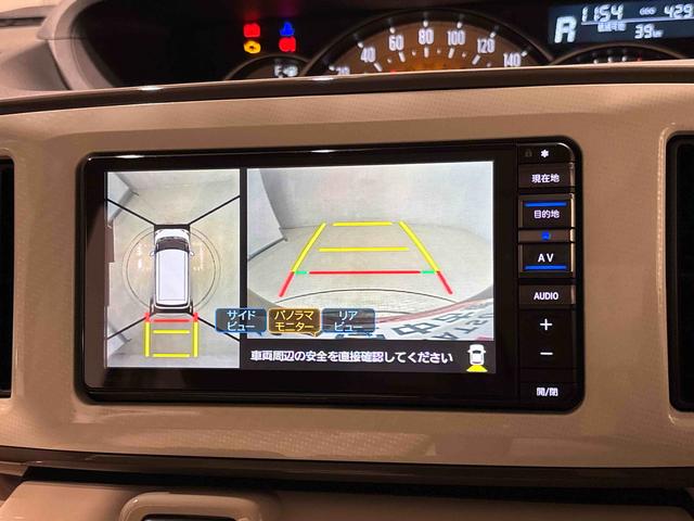 ムーヴキャンバスＧホワイトアクセントＶＳ　ＳＡIII　ナビ　ドラレコ　ＥＴＣＬＥＤヘッドランプ・フォグランプ　置き楽ボックス　オートライト　プッシュボタンスタート　セキュリティアラーム　パノラマモニター対応カメラ　両側パワースライドドア（広島県）の中古車