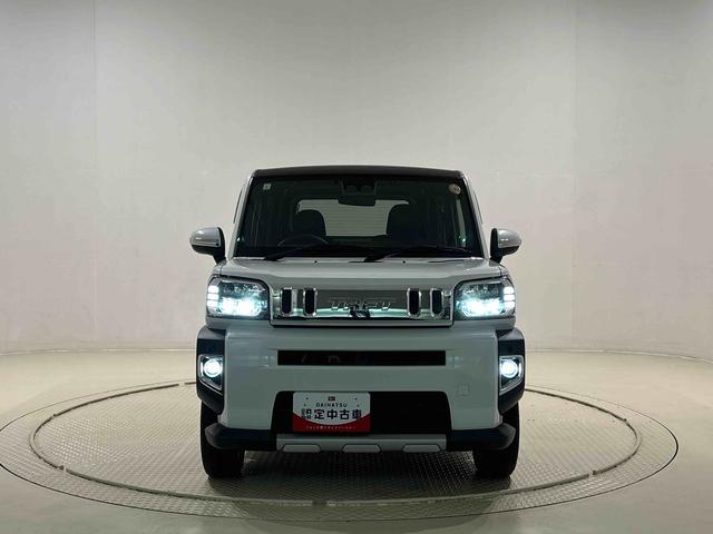 タフトＧターボ　クロムベンチャー　　９インチナビ・バックカメラスカイフィールトップ　クロムパック　メッキパック　シルバーアンダーガーニッシュ　インテリアアクセント　ＬＥＤオートハイビーム＆フォグランプ　電動パーキングブレーキ　バックカメラ　アルミホイール（広島県）の中古車