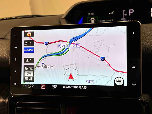 タントカスタムＸ　カーナビ　ドライブレコーダー　バックモニターＥＴＣ車載器　後席両側パワースライドドア　運転席・助手席シートヒーター　ＬＥＤヘッドライト・フォグランプ　オートエアコン　サイドエアバッグ　オートライト　純正１４インチアルミホイール　キーフリー（広島県）の中古車