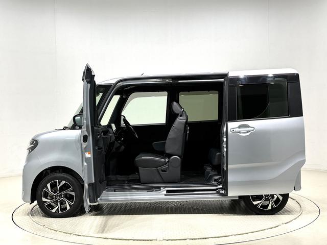 タントカスタムＸ　カーナビ　ドライブレコーダー　バックモニターＥＴＣ車載器　後席両側パワースライドドア　運転席・助手席シートヒーター　ＬＥＤヘッドライト・フォグランプ　オートエアコン　サイドエアバッグ　オートライト　純正１４インチアルミホイール　キーフリー（広島県）の中古車