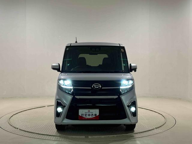 タントカスタムＸ　カーナビ　ドライブレコーダー　バックモニターＥＴＣ車載器　後席両側パワースライドドア　運転席・助手席シートヒーター　ＬＥＤヘッドライト・フォグランプ　オートエアコン　サイドエアバッグ　オートライト　純正１４インチアルミホイール　キーフリー（広島県）の中古車