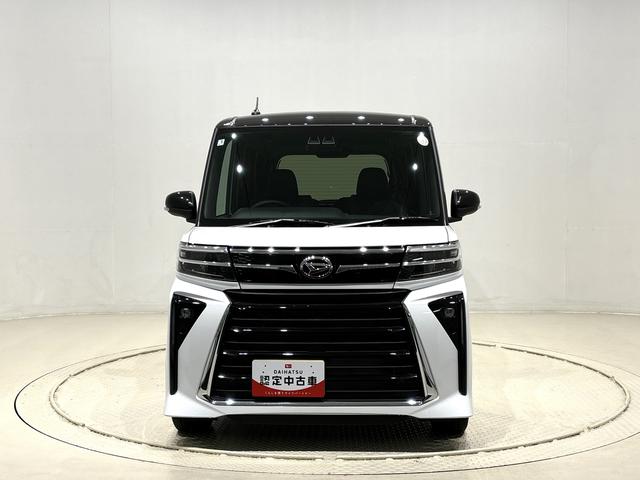 タントカスタムＲＳ　ターボ　運転席・助手席シートヒーター純正ナビ装着用アップグレードパック　両側電動スライドドア　電動パーキングブレーキ　オートブレーキホールド機能　本革巻ステアリングホイール　格納式リヤドアサンシェード　キーフリーシステム（広島県）の中古車