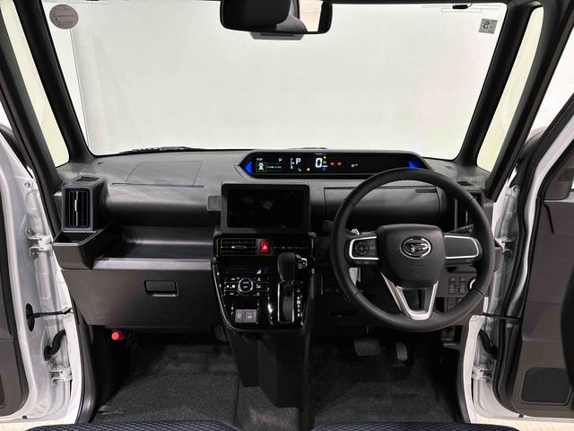 タントカスタムＲＳ　ターボ　運転席・助手席シートヒーター純正ナビ装着用アップグレードパック　両側電動スライドドア　電動パーキングブレーキ　オートブレーキホールド機能　本革巻ステアリングホイール　格納式リヤドアサンシェード　キーフリーシステム（広島県）の中古車