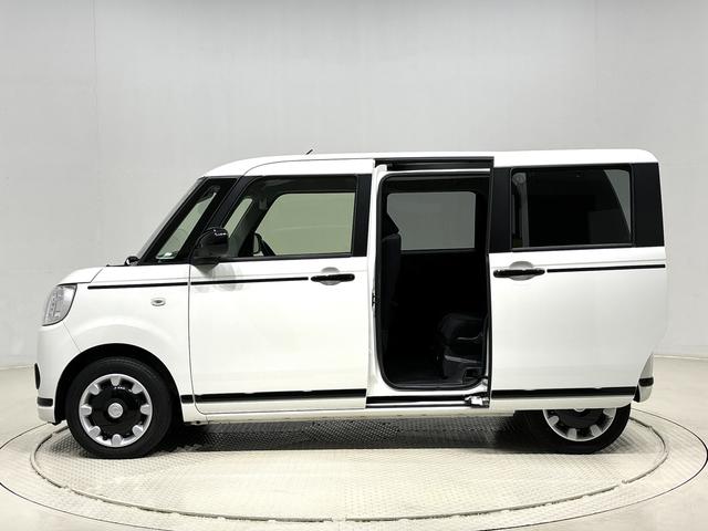 ムーヴキャンバスＧブラックアクセントＶＳ　ＳＡIII　ナビ　ドラレコ　ＥＴＣＬＥＤヘッドランプ・フォグランプ　置き楽ボックス　オートライト　プッシュボタンスタート　セキュリティアラーム　パノラマモニター対応カメラ　両側パワースライドドア（広島県）の中古車