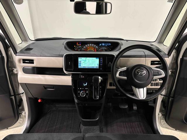 ムーヴキャンバスＧブラックアクセントＶＳ　ＳＡIII　ナビ　ドラレコ　ＥＴＣＬＥＤヘッドランプ・フォグランプ　置き楽ボックス　オートライト　プッシュボタンスタート　セキュリティアラーム　パノラマモニター対応カメラ　両側パワースライドドア（広島県）の中古車