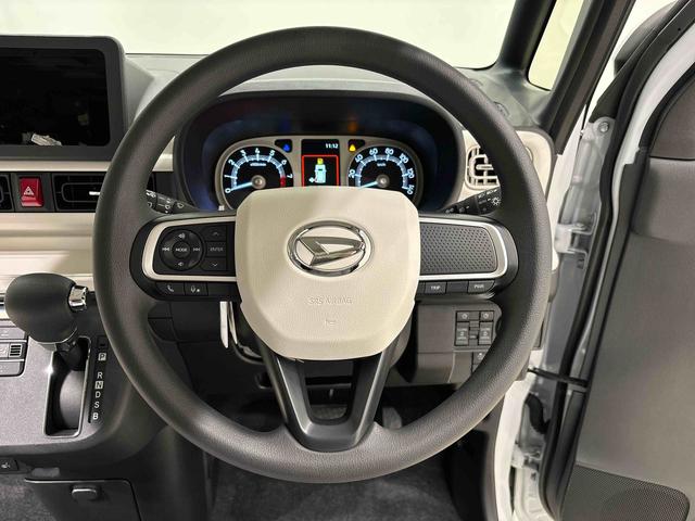 ムーヴキャンバスストライプスＧ　バックモニター対応カメラ　シートヒーターＬＥＤオートライト・フォグランプ　電動パーキングブレーキ　プッシュボタンスタート　セキュリティアラーム　バックカメラ　両側パワースライドドアウエルカムオープン機能　オート電動格納式ドアミラー（広島県）の中古車