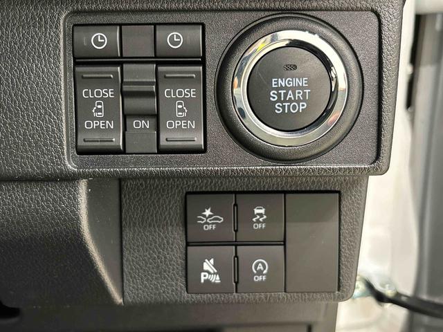 ムーヴキャンバスストライプスＧ　バックモニター対応カメラ　シートヒーターＬＥＤオートライト・フォグランプ　電動パーキングブレーキ　プッシュボタンスタート　セキュリティアラーム　バックカメラ　両側パワースライドドアウエルカムオープン機能　オート電動格納式ドアミラー（広島県）の中古車