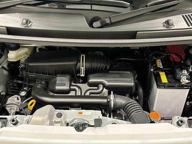 ムーヴキャンバスストライプスＧ　バックモニター対応カメラ　シートヒーターＬＥＤオートライト・フォグランプ　電動パーキングブレーキ　プッシュボタンスタート　セキュリティアラーム　バックカメラ　両側パワースライドドアウエルカムオープン機能　オート電動格納式ドアミラー（広島県）の中古車