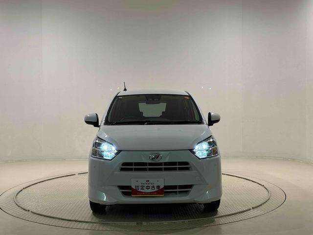 ミライースＸ　ＳＡIII　ＬＥＤヘッドライト　　コーナーセンサーまごころ保証１２カ月　保証継承ありＬＥＤヘッドランプ　セキュリティアラーム　コーナーセンサー　１４インチフルホイールキャップ　キーレスエントリー　電動格納式ドアミラー　ショツピングフック（広島県）の中古車