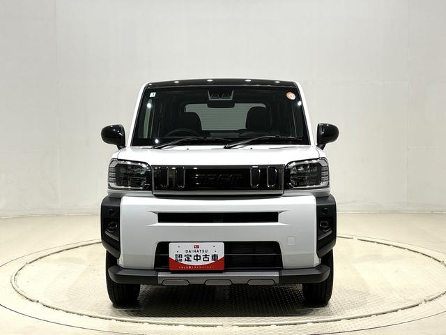 タフトＧ　ダーククロムベンチャー　バックモニター　シートヒータースカイフィールトップ　クロムパック　メッキパック　シルバーアンダーガーニッシュ　インテリアアクセント　ＬＥＤオートライト＆フォグランプ　電動パーキングブレーキ　バックカメラ　アルミホイール（広島県）の中古車