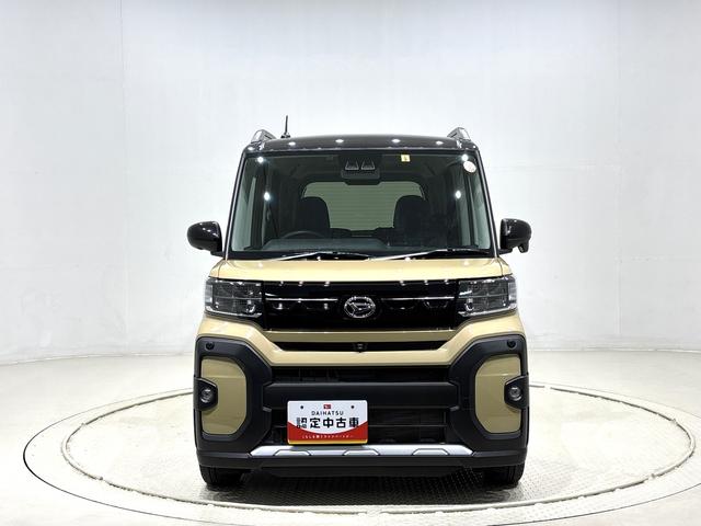 タントファンクロスターボ　社外ナビゲーション　キーフリーシステム純正ナビ装着用アップグレードパック　ミラクルオートステップ　運転席・助手席シートヒーター　両側電動スライドドア　電動パーキングブレーキ　オートブレーキホールド機能　格納式リヤドアサンシェード（広島県）の中古車