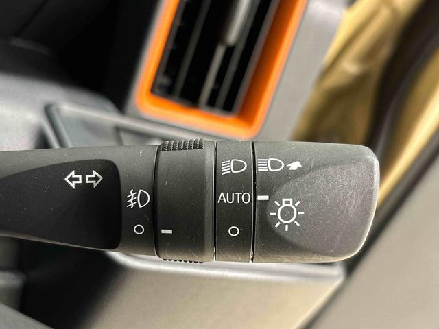 タントファンクロスターボ　バックモニター対応カメラ　シートヒーターＬＥＤオートライト　パワースライドドアウェルカムオープン機能　電動パーキングブレーキ　運転席助手席シートヒーター　アルミホイール　キーフリーシステム　　オート電動格納式ドアミラー（広島県）の中古車