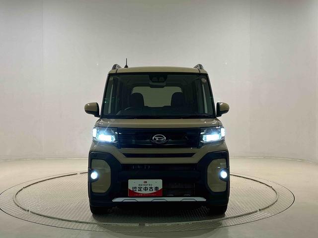 タントファンクロスターボ　バックモニター対応カメラ　シートヒーターＬＥＤオートライト　パワースライドドアウェルカムオープン機能　電動パーキングブレーキ　運転席助手席シートヒーター　アルミホイール　キーフリーシステム　　オート電動格納式ドアミラー（広島県）の中古車