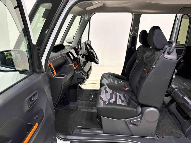 タントファンクロスターボ カーナビ バックカメラ付きLEDオートライト パワースライドドアウェルカムオープン機能 電動格納式ドアミラー 助手席ロングスライド 助手席イージークローザー セキュリティアラーム キーフリーシステム(広島県)の中古車