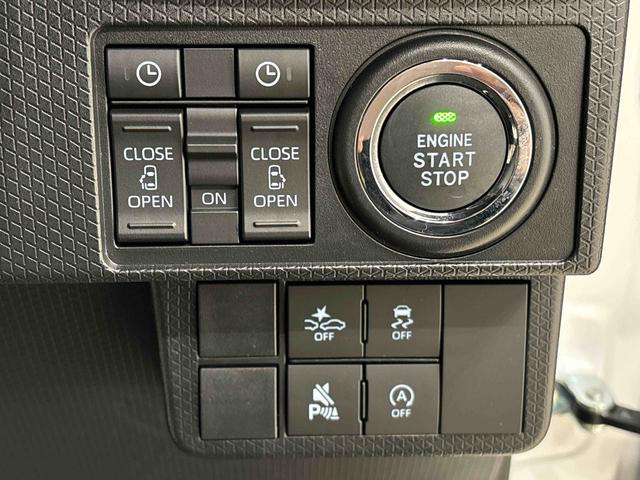 タントカスタムＲＳ　バックモニター　電動パーキングブレーキＬＥＤヘッドライト・フォグランプ　後席両側パワースライドドア　運転席・助手席シートヒーター　オートライト　サイドエアバッグ　オートエアコン　キーフリーシステム　純正１５インチアルミホイール（広島県）の中古車