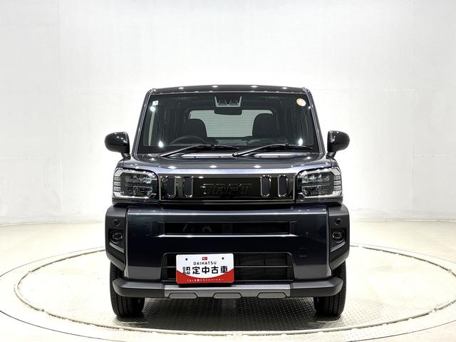 タフトGターボ ダーククロムベンチャースカイフィールトップ クロムパック メッキパック シルバーアンダーガーニッシュ インテリアアクセント LEDオートハイビーム&フォグランプ 電動パーキングブレーキ バックカメラ アルミホイール(広島県)の中古車