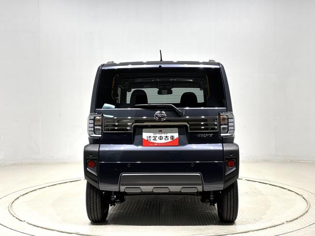 タフトGターボ ダーククロムベンチャースカイフィールトップ クロムパック メッキパック シルバーアンダーガーニッシュ インテリアアクセント LEDオートハイビーム&フォグランプ 電動パーキングブレーキ バックカメラ アルミホイール(広島県)の中古車