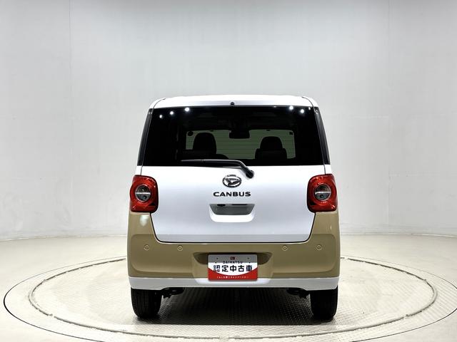 ムーヴキャンバスストライプスＧＲ７年式／メーカー保証（保証継承付）／延長保証追加／ＬＥＤオートライト・フォグランプ／電動パーキングブレーキ／プッシュボタンスタート／バックカメラ（広島県）の中古車