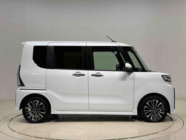 タントカスタムＲＳＬＥＤオートライト　パワースライドドアウェルカムオープン機能　電動パーキングブレーキ　運転席助手席シートヒーター　アルミホイール　キーフリーシステム　　オート電動格納式ドアミラー（広島県）の中古車