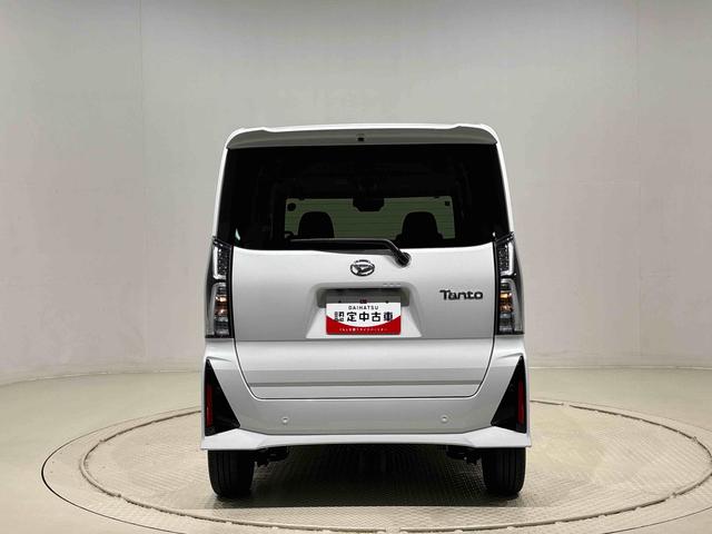 タントカスタムＲＳＬＥＤオートライト　パワースライドドアウェルカムオープン機能　電動パーキングブレーキ　運転席助手席シートヒーター　アルミホイール　キーフリーシステム　　オート電動格納式ドアミラー（広島県）の中古車