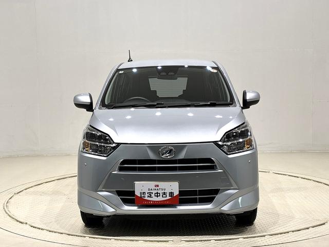 ミライースＸ　ＳＡIIIＬＥＤヘッドランプ　セキュリティアラーム　コーナーセンサー　１４インチフルホイールキャップ　キーレスエントリー　電動格納式ドアミラー　ショツピングフック　マニュアルエアコン（広島県）の中古車
