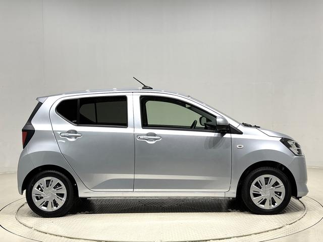 ミライースＸ　ＳＡIIIＬＥＤヘッドランプ　セキュリティアラーム　コーナーセンサー　１４インチフルホイールキャップ　キーレスエントリー　電動格納式ドアミラー　ショツピングフック　マニュアルエアコン（広島県）の中古車