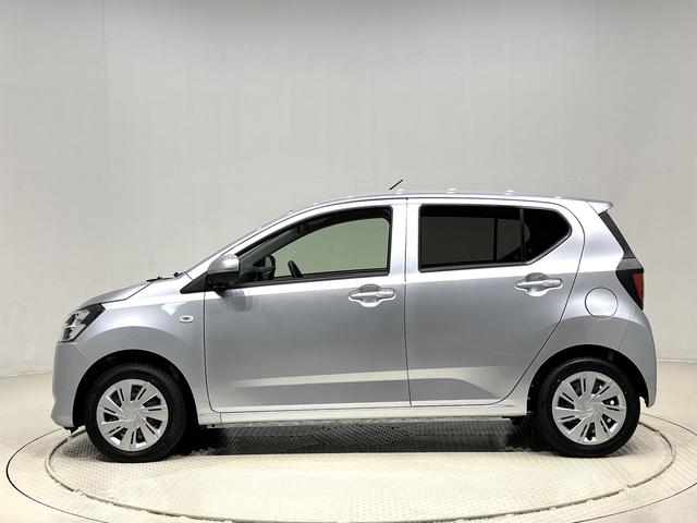 ミライースＸ　ＳＡIIIＬＥＤヘッドランプ　セキュリティアラーム　コーナーセンサー　１４インチフルホイールキャップ　キーレスエントリー　電動格納式ドアミラー　ショツピングフック　マニュアルエアコン（広島県）の中古車