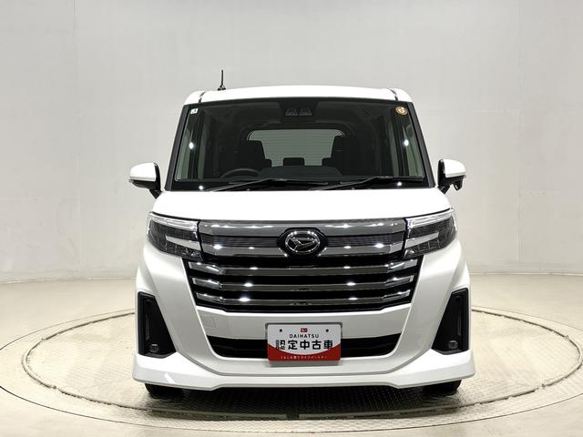 トールカスタムＧ　９インチディスプレイオーディオ　キーフリー全車速追従機能付ＡＣＣ　電動パーキングブレーキ　オートブレーキホールド機能　両側電動スライドドア　１４インチアルミホイール　本革巻ステアリングホイール（広島県）の中古車