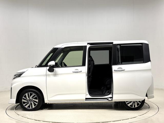 トールカスタムＧ　９インチディスプレイオーディオ　キーフリー全車速追従機能付ＡＣＣ　電動パーキングブレーキ　オートブレーキホールド機能　両側電動スライドドア　１４インチアルミホイール　本革巻ステアリングホイール（広島県）の中古車