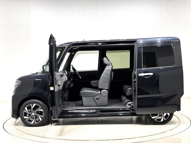 タントカスタムＸセレクションナビ　バックカメラ　ドラレコ　ＥＴＣ　オートライト　パワースライドドア　運転席ロングスライドシ−ト　助手席ロングスライド　助手席イージークローザー　アルミホイール　キーフリーシステム（広島県）の中古車