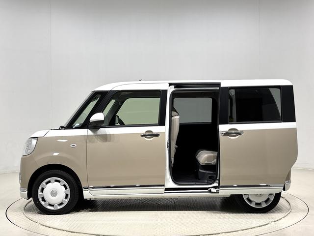 ムーヴキャンバスＧメイクアップＶＳ　ＳＡIII　ナビ　ドラレコ　ＥＴＣＬＥＤヘッドランプ・フォグランプ　置き楽ボックス　オートライト　プッシュボタンスタート　セキュリティアラーム　パノラマモニター対応カメラ　両側パワースライドドア（広島県）の中古車