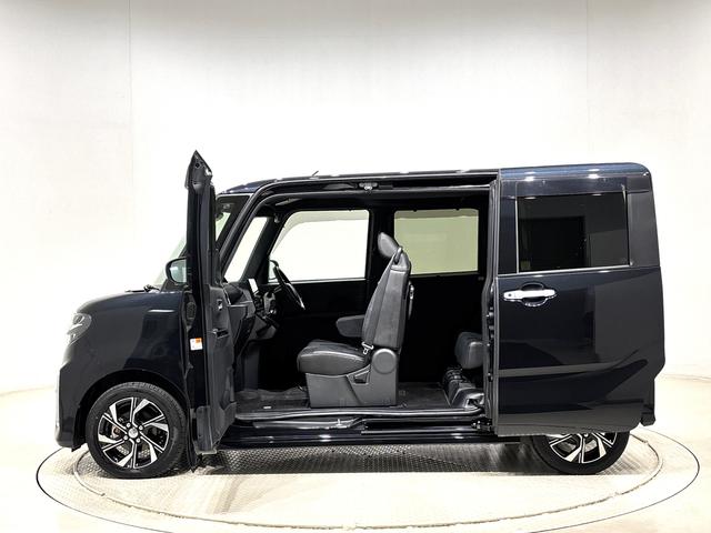 タントカスタムＸ　バックモニター　ＥＴＣ車載器　ドライブレコーダーＬＥＤオートライト　パワースライドドアウェルカムオープン機能　オート電動格納式ドアミラー　助手席ロングスライド　助手席イージークローザー　アルミホイール　キーフリーシステム（広島県）の中古車