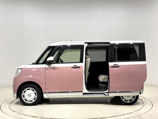 ムーヴキャンバスＧメイクアップＶＳ　ＳＡIII　ナビ　ドラレコ　ＥＴＣＬＥＤヘッドランプ・フォグランプ　置き楽ボックス　オートライト　プッシュボタンスタート　セキュリティアラーム　パノラマモニター対応カメラ　両側パワースライドドア（広島県）の中古車