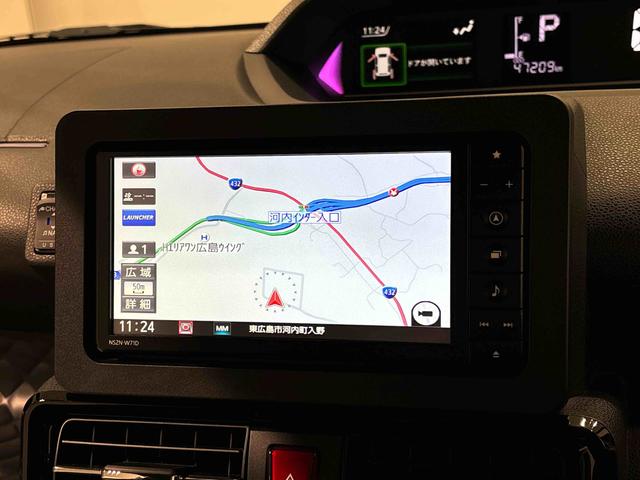 タントカスタムRSスタイルセレクション ナビ ドラレコ ETCLEDオートライト パワースライドドアウェルカムオープン機能 オート電動格納式ドアミラー 助手席ロングスライド 助手席イージークローザー アルミホイール キーフリーシステム(広島県)の中古車