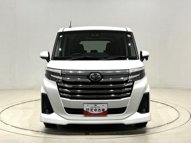 トールカスタムＧＬＥＤヘッドランプ・フォグランプ　　１４インチアルミホイール　オートライト　プッシュボタンスタート　クルーズコントロール　　コーナーセンサー　パワースライドドア　キーフリーシステム（広島県）の中古車