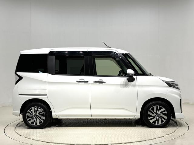 トールカスタムＧＬＥＤヘッドランプ・フォグランプ　　１４インチアルミホイール　オートライト　プッシュボタンスタート　クルーズコントロール　　コーナーセンサー　パワースライドドア　キーフリーシステム（広島県）の中古車