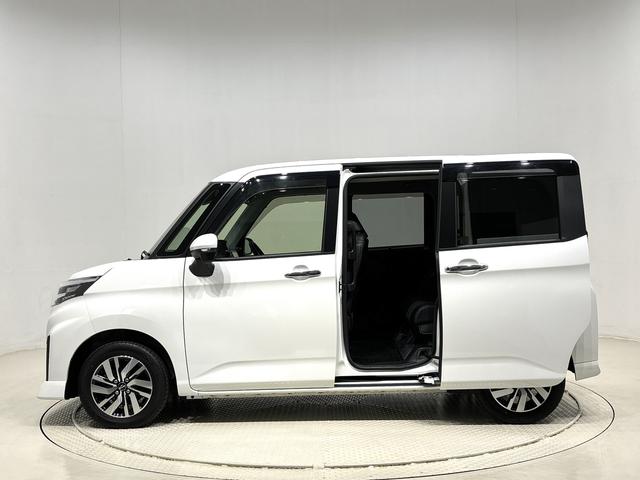 トールカスタムＧＬＥＤヘッドランプ・フォグランプ　　１４インチアルミホイール　オートライト　プッシュボタンスタート　クルーズコントロール　　コーナーセンサー　パワースライドドア　キーフリーシステム（広島県）の中古車