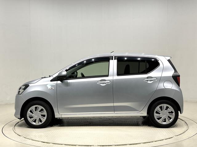 ミライースX リミテッドSAIIILEDヘッドランプ セキュリティアラーム コーナーセンサー 14インチフルホイールキャップ キーレスエントリー 電動格納式ドアミラー ショツピングフック マニュアルエアコン(広島県)の中古車