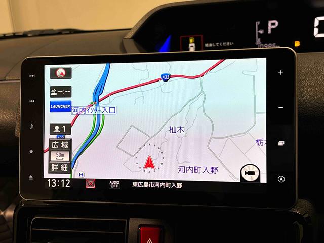 タントカスタムＸナビ　バックカメラ　ドラレコ　ＬＥＤオートライト　パワースライドドア　運転席ロングスライドシ−ト　助手席ロングスライド　助手席イージークローザー　アルミホイール　キーフリーシステム（広島県）の中古車