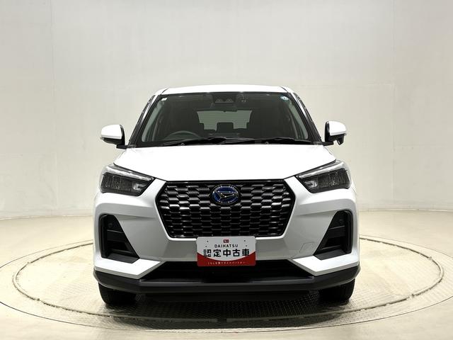 ロッキーＸ　ＨＥＶ　ナビ　バックモニター　ＥＴＣ　ドラレコ付きオートエアコン　電動パーキングブレーキ　サイドエアバック　ＬＥＤヘッドランプ　アクティブマルチインフォメーションメーター　アルミホイール　オートライト　プッシュボタンスタート　キーフリーシステム（広島県）の中古車