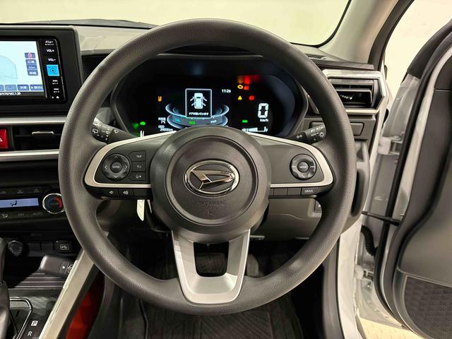 ロッキーＸ　ＨＥＶ　ナビ　バックモニター　ＥＴＣ　ドラレコ付きオートエアコン　電動パーキングブレーキ　サイドエアバック　ＬＥＤヘッドランプ　アクティブマルチインフォメーションメーター　アルミホイール　オートライト　プッシュボタンスタート　キーフリーシステム（広島県）の中古車