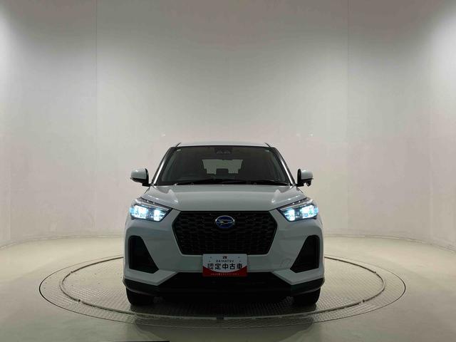 ロッキーＸ　ＨＥＶ　ナビ　バックモニター　ＥＴＣ　ドラレコ付きオートエアコン　電動パーキングブレーキ　サイドエアバック　ＬＥＤヘッドランプ　アクティブマルチインフォメーションメーター　アルミホイール　オートライト　プッシュボタンスタート　キーフリーシステム（広島県）の中古車