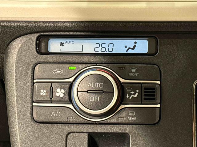 ムーヴキャンバスストライプスＧ　バックモニター対応　電動パーキングブレーキＬＥＤオートライト・フォグランプ　電動パーキングブレーキ　プッシュボタンスタート　セキュリティアラーム　バックカメラ　両側パワースライドドアウエルカムオープン機能　オート電動格納式ドアミラー（広島県）の中古車