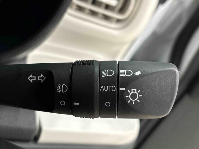 ムーヴキャンバスストライプスＧ　バックモニター対応　電動パーキングブレーキＬＥＤオートライト・フォグランプ　電動パーキングブレーキ　プッシュボタンスタート　セキュリティアラーム　バックカメラ　両側パワースライドドアウエルカムオープン機能　オート電動格納式ドアミラー（広島県）の中古車