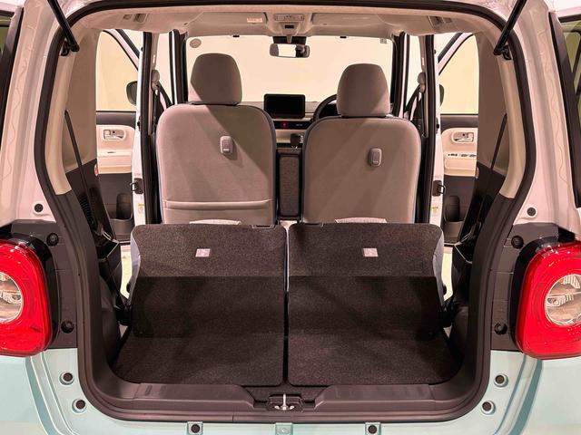 ムーヴキャンバスストライプスＧ　バックモニター対応　電動パーキングブレーキＬＥＤオートライト・フォグランプ　電動パーキングブレーキ　プッシュボタンスタート　セキュリティアラーム　バックカメラ　両側パワースライドドアウエルカムオープン機能　オート電動格納式ドアミラー（広島県）の中古車