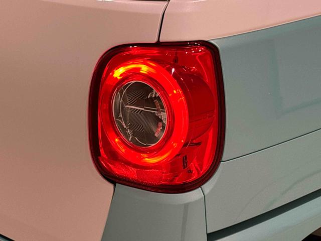 ムーヴキャンバスストライプスＧ　バックモニター対応　電動パーキングブレーキＬＥＤオートライト・フォグランプ　電動パーキングブレーキ　プッシュボタンスタート　セキュリティアラーム　バックカメラ　両側パワースライドドアウエルカムオープン機能　オート電動格納式ドアミラー（広島県）の中古車