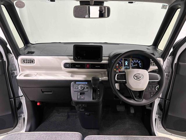 ムーヴキャンバスストライプスＧ　両側電動スライドドア　衝突回避支援システムＬＥＤオートライト・フォグランプ　電動パーキングブレーキ　プッシュボタンスタート　セキュリティアラーム　バックカメラ　両側パワースライドドアウエルカムオープン機能　オート電動格納式ドアミラー（広島県）の中古車