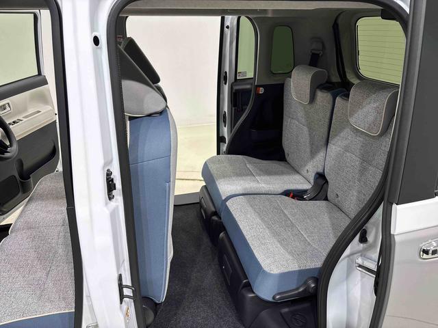 ムーヴキャンバスストライプスＧ　両側電動スライドドア　衝突回避支援システムＬＥＤオートライト・フォグランプ　電動パーキングブレーキ　プッシュボタンスタート　セキュリティアラーム　バックカメラ　両側パワースライドドアウエルカムオープン機能　オート電動格納式ドアミラー（広島県）の中古車