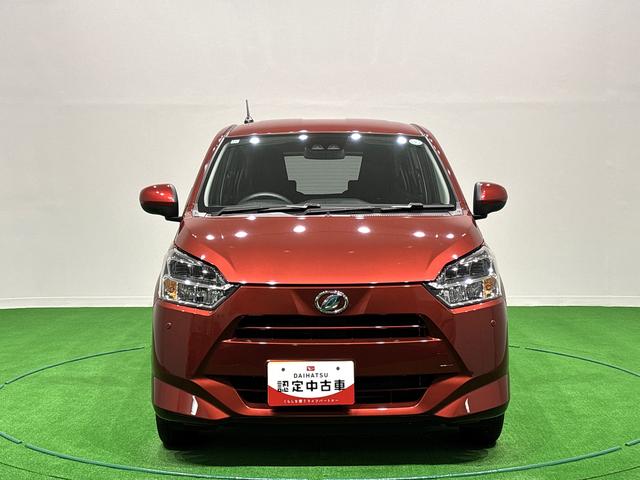 ミライースＸ　ＳＡIIIＬＥＤヘッドランプ　セキュリティアラーム　コーナーセンサー　１４インチフルホイールキャップ　キーレスエントリー　電動格納式ドアミラー　ショツピングフック　マニュアルエアコン（広島県）の中古車